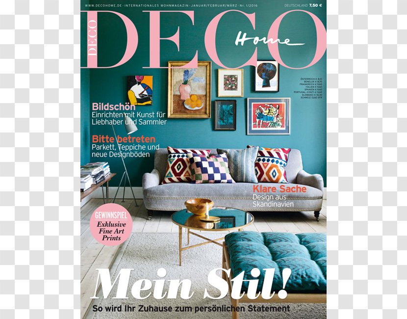 Magazine Interior Design Services DECO Home Magazin Das 0 - Deco Transparent PNG