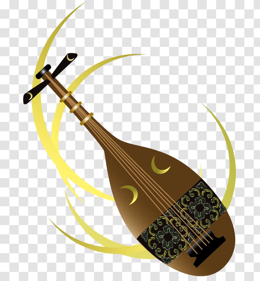 The Tale Of Heike Biwa 萨摩琵琶 Bağlama Traditional Chinese Musical Instruments - Plucked String - 1. Transparent PNG