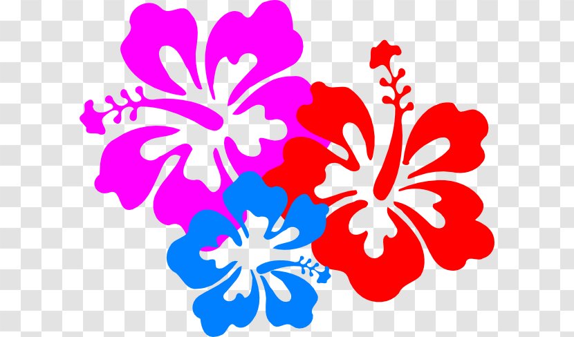 Hawaiian Flower Clip Art - Petal - Hibiscus Transparent PNG