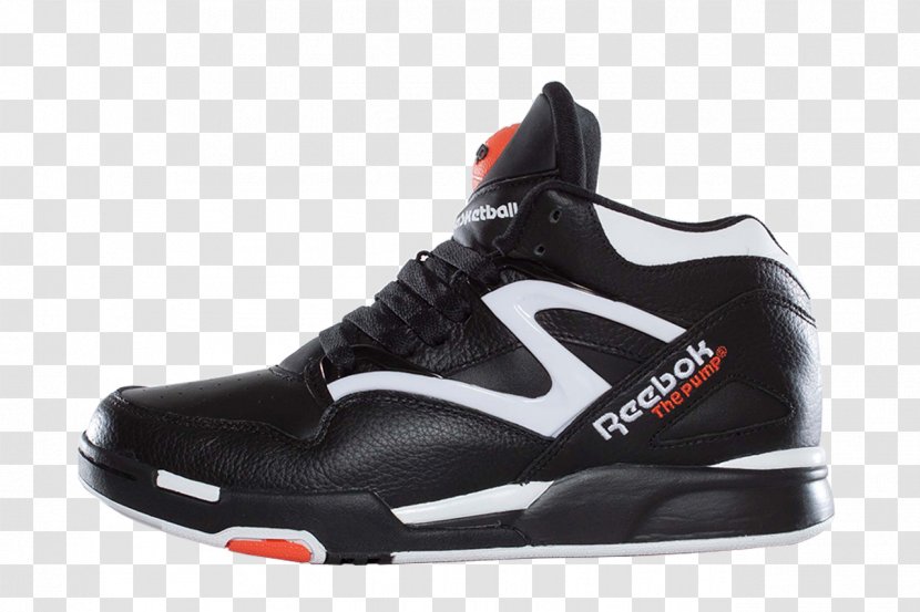 Reebok Pump Sneakers Shoe Classic - Black Transparent PNG