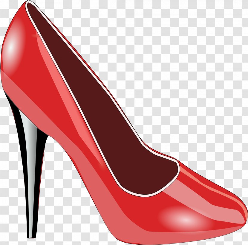 Slipper Shoe High-heeled Footwear Sneakers Clip Art - Vector Heels Transparent PNG