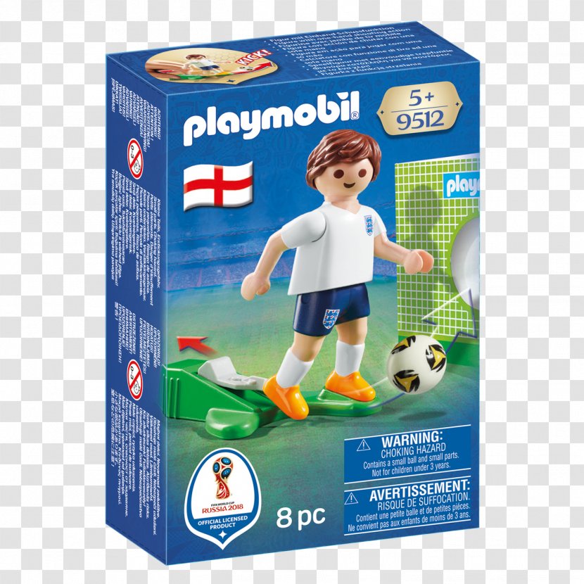 2018 World Cup England National Football Team Playmobil Hamleys Toy - Construction Set - Mundial Rusia Transparent PNG