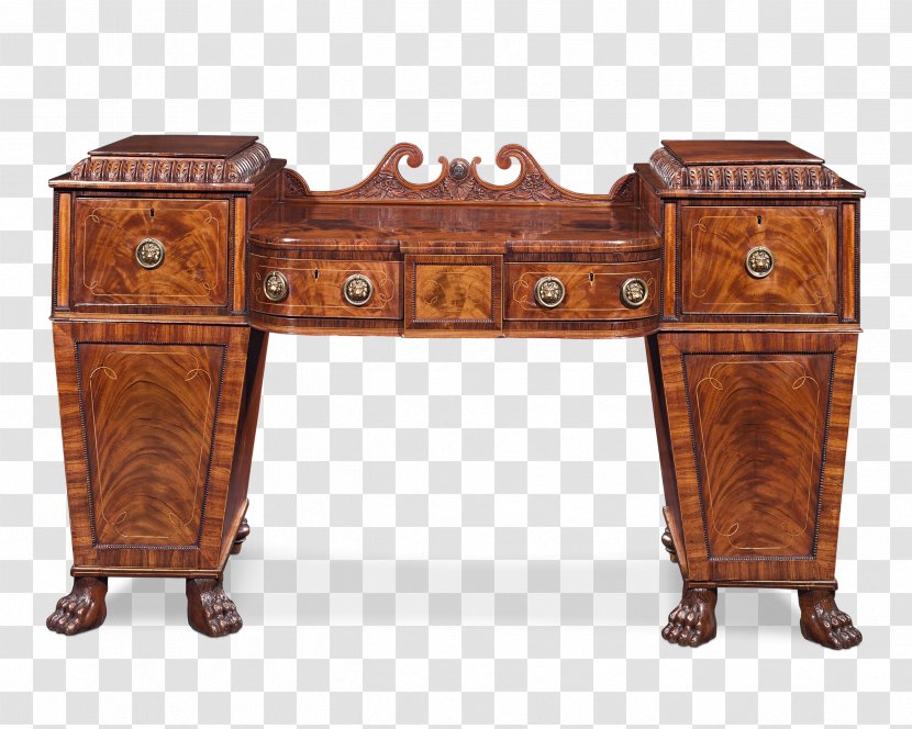 Antique Furniture Regency Era Buffets & Sideboards Table Transparent PNG