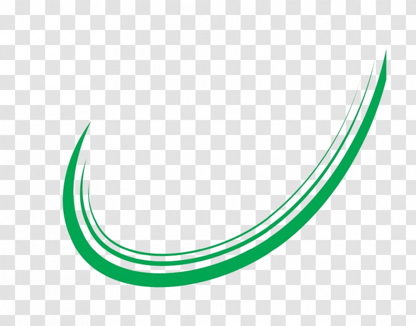 Logo Crescent Line Leaf Transparent PNG