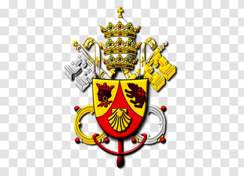 Vatican City Coat Of Arms Pope Benedict XVI Papal Coats - Paul Vi - Xv Transparent PNG