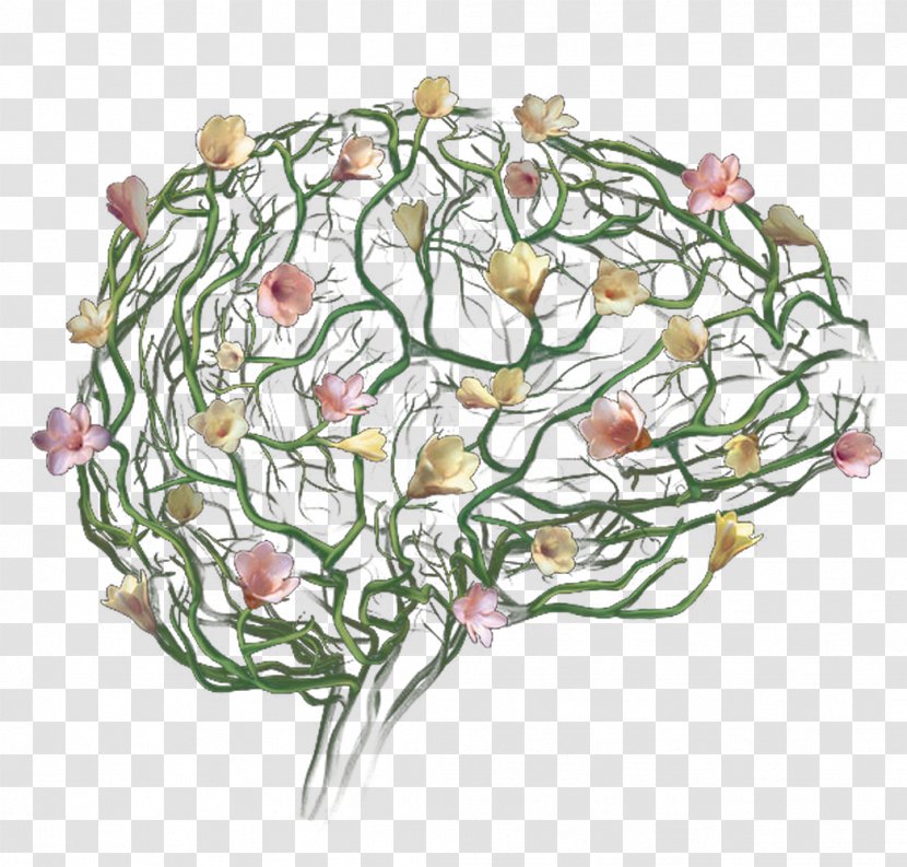 Floral Design Agy - Mind - Creative Human Brain Transparent PNG