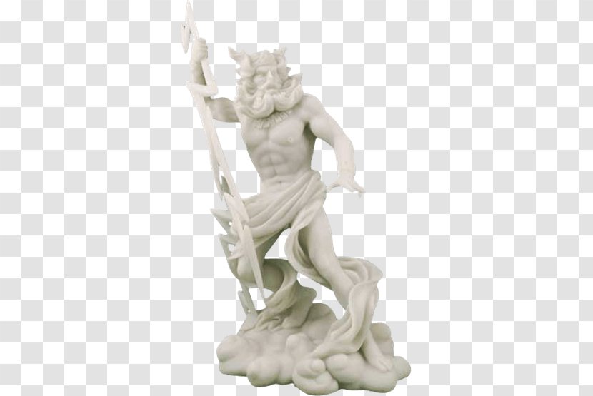 Statue Of Zeus At Olympia Hera Mount Olympus - Figurine - God Transparent PNG