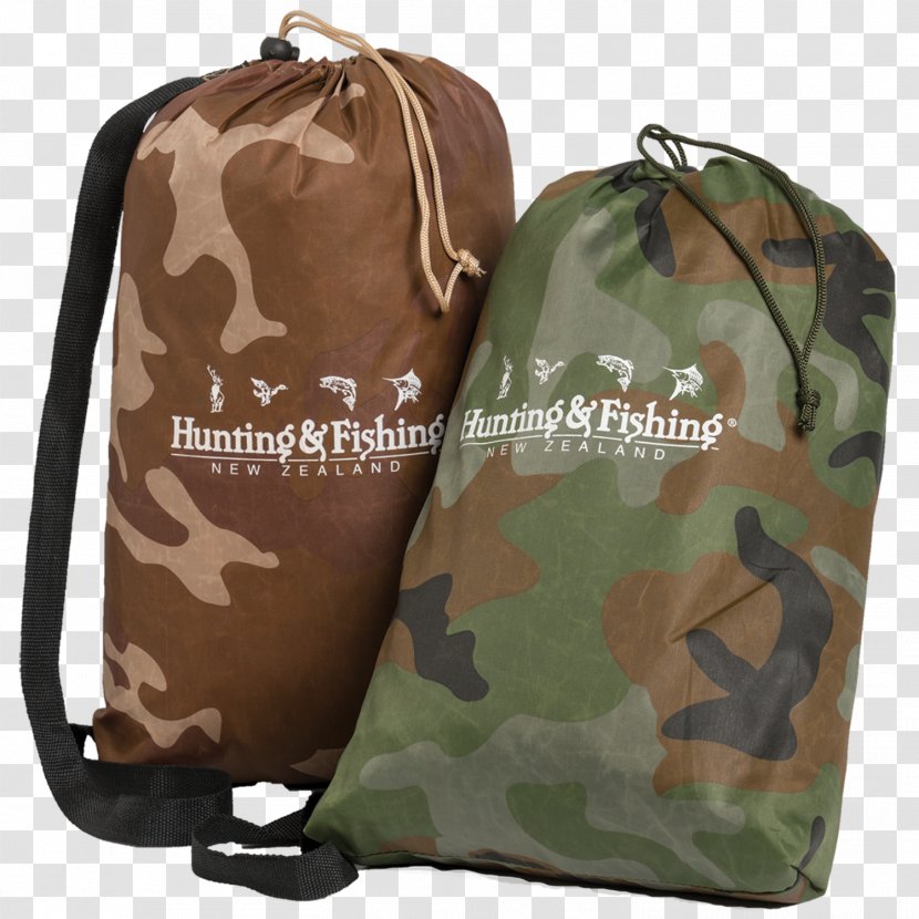 Hunting Military Camouflage Net Bag - Fishing Transparent PNG