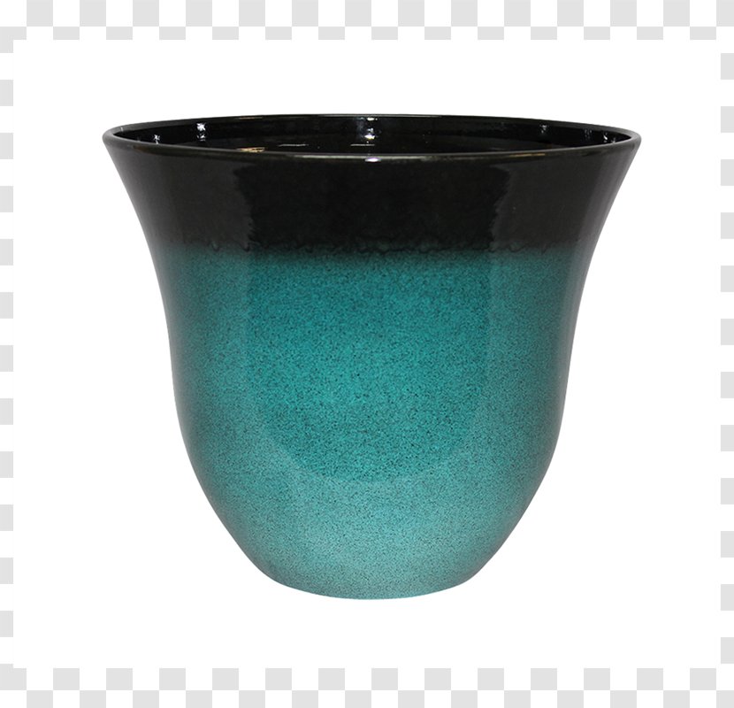 Ceramic Glass Vase Tableware Turquoise - Pots Transparent PNG