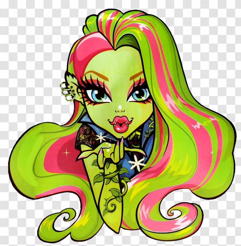 Monster High: Ghoul Spirit Doll Frankie Stein - High - Venus Transparent PNG