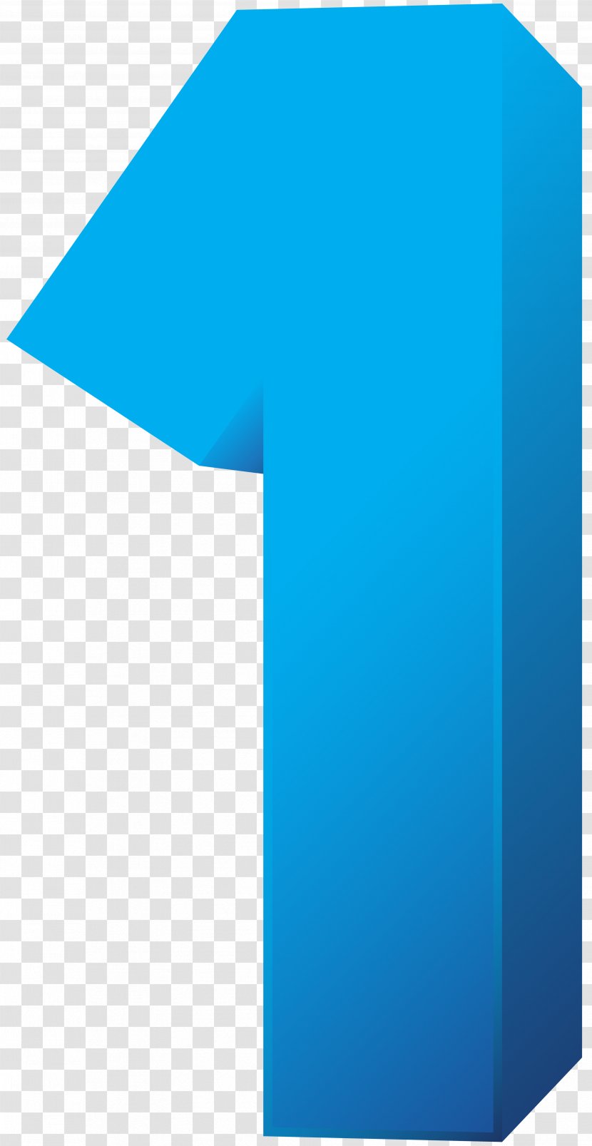 Brand Blue Pattern - Teal - Number One Transparent Clip Art Image Transparent PNG