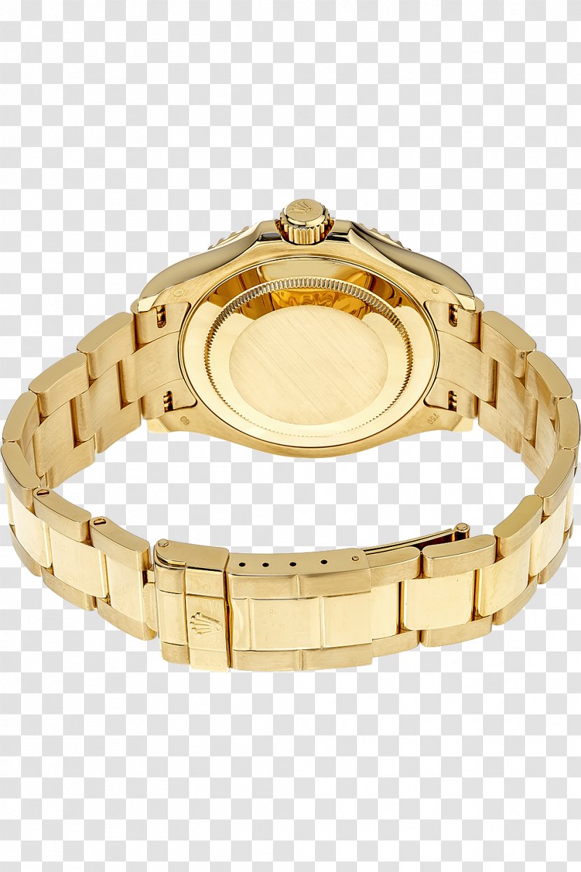 Watch Strap Gold Bracelet - Metal Transparent PNG