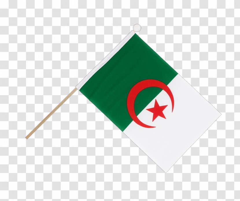 Flag Of Algeria Fahne Fanion - Background Transparent PNG