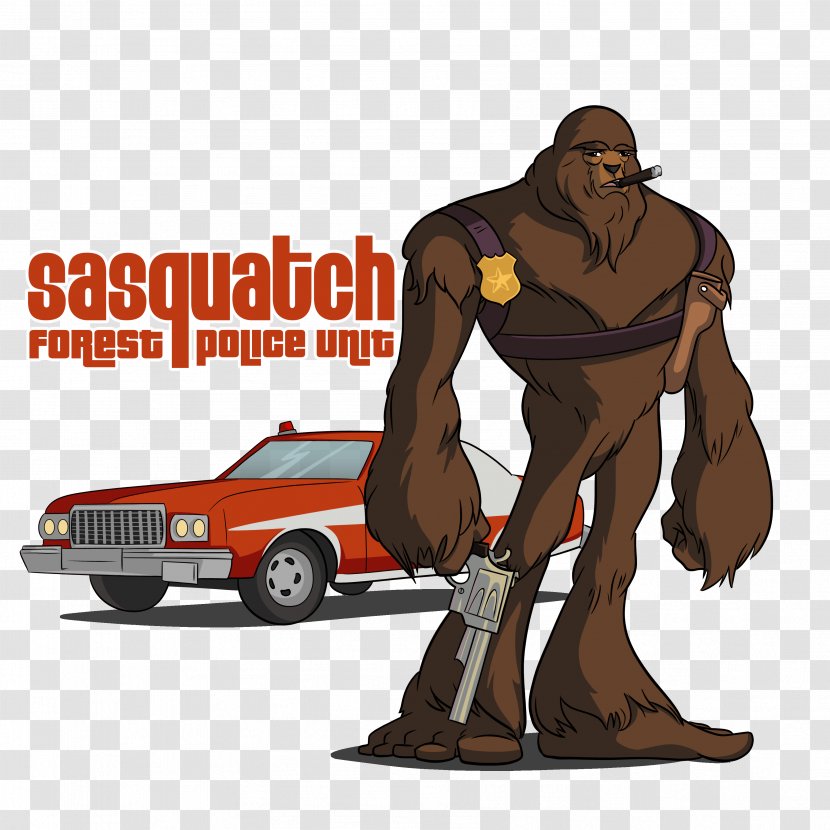 Bigfoot Sasquatch Adult T-Shirt The Mountain 10-6243 Chaco Women's Tee - Tshirt Transparent PNG