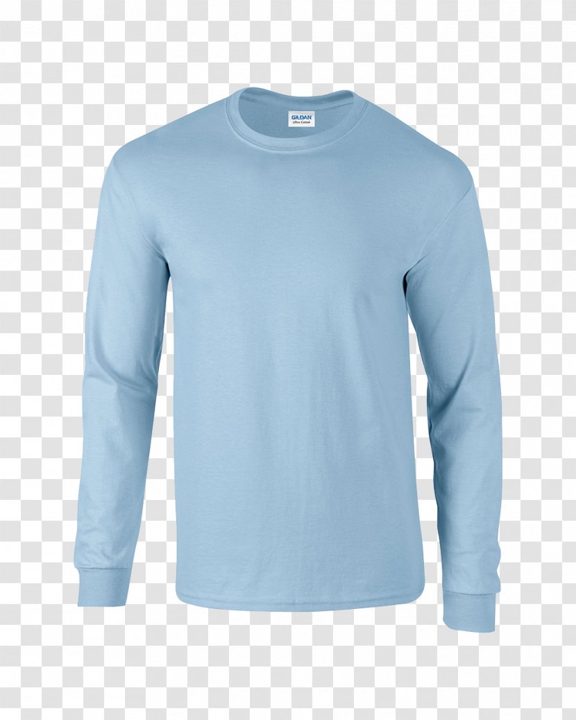Long-sleeved T-shirt Gildan Activewear - Sweater - Long Sleeve Transparent PNG