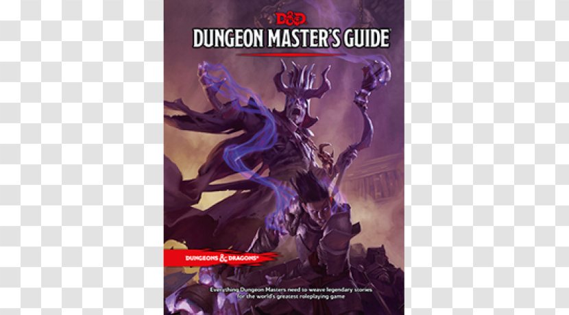 Dungeons & Dragons Dungeon Master's Guide Player's Handbook. 5th Edition Monster Manual - Purple Transparent PNG