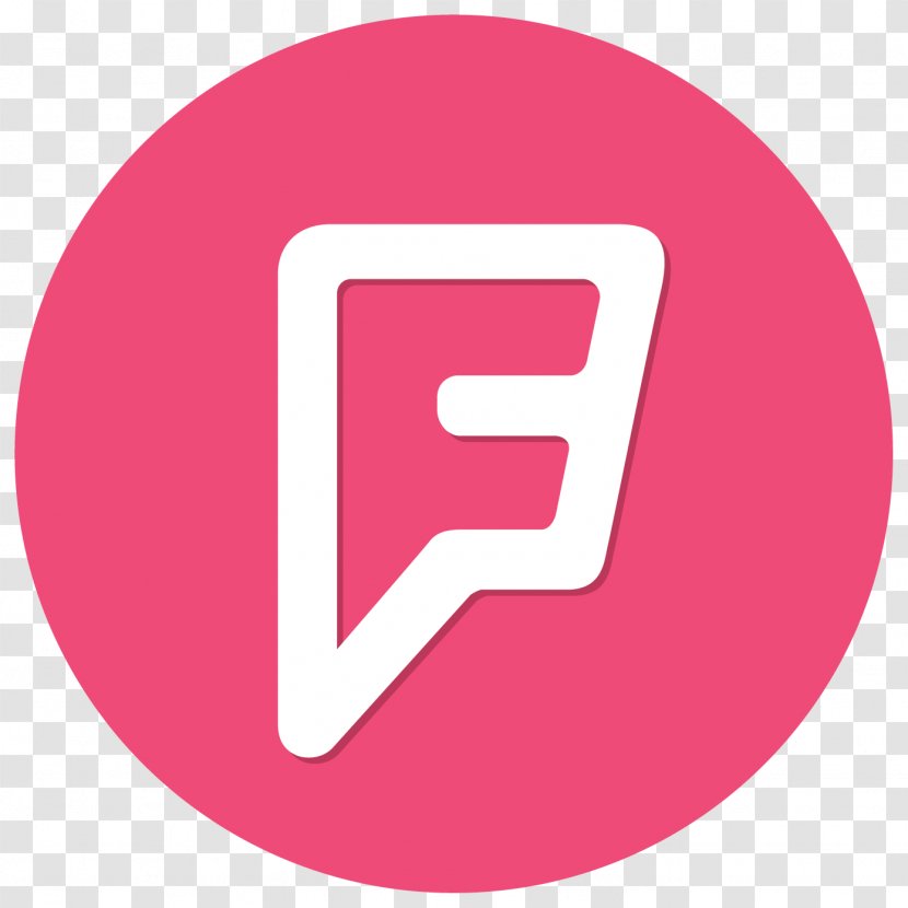 Foursquare Social Media - Area Transparent PNG