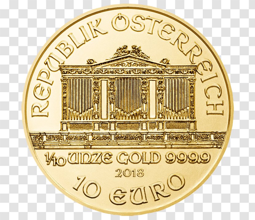 Austrian Silver Vienna Philharmonic Mint - Medal Transparent PNG
