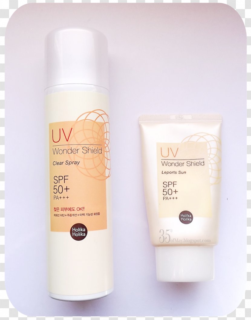 Lotion Cream - Lovely Sunscreen Transparent PNG