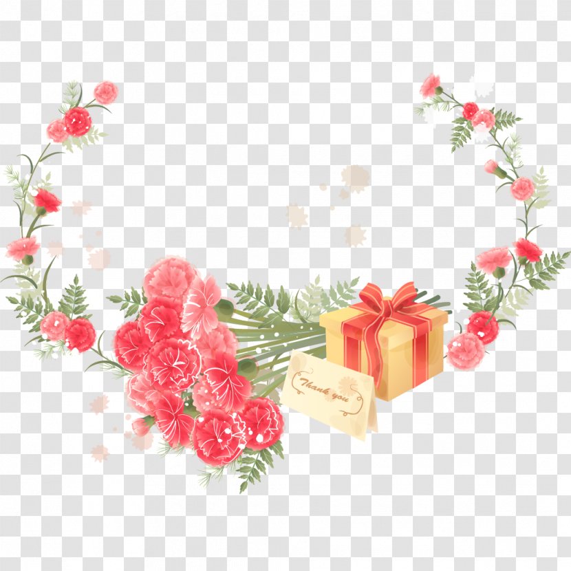 Flower Picture Frame Stock Photography Clip Art - Floral Design - Thanksgiving Day Carnations Transparent PNG