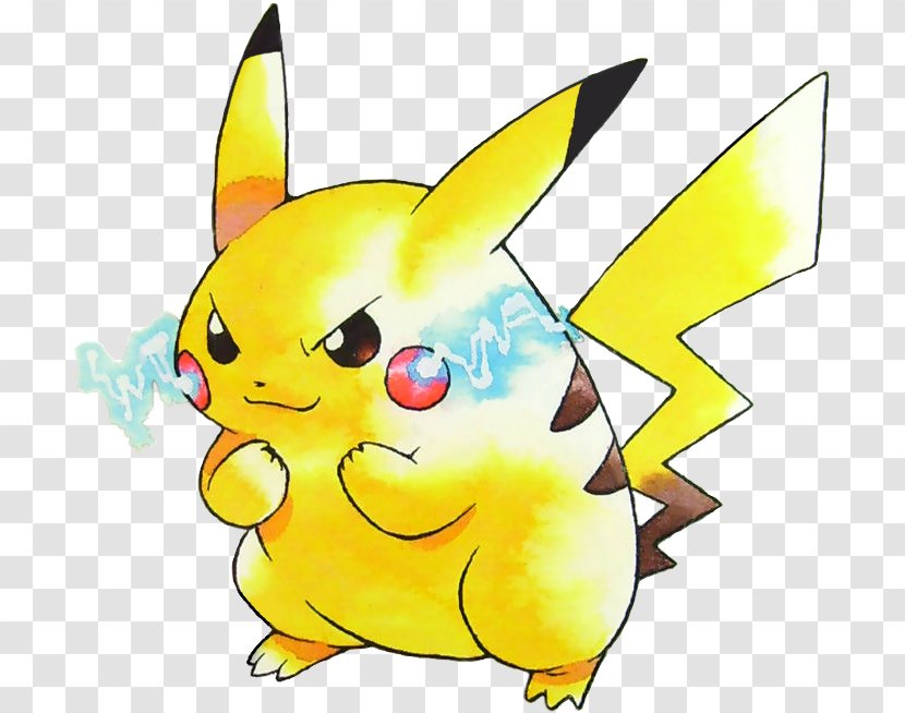 Pokémon Yellow Red And Blue Pikachu X Y Emerald - Whiskers Transparent PNG