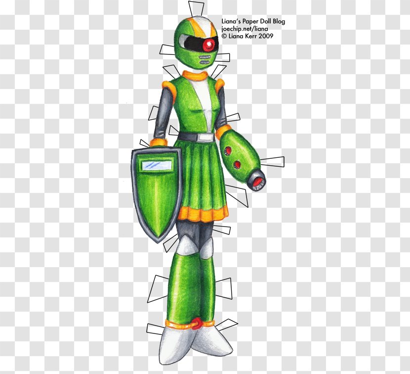 Proto Man The Protomen Mega Sniper Character - Food - Green Transparent PNG