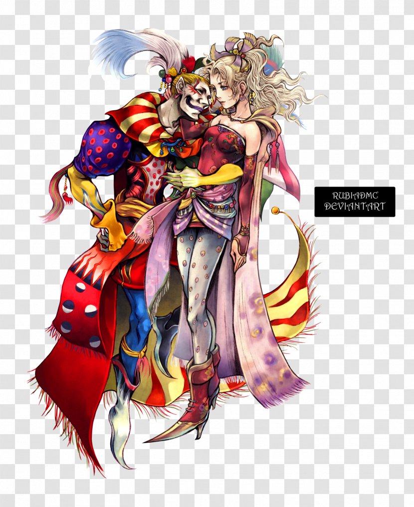 Final Fantasy VII Dissidia 012 Kefka Palazzo - Cartoon - Frame Transparent PNG