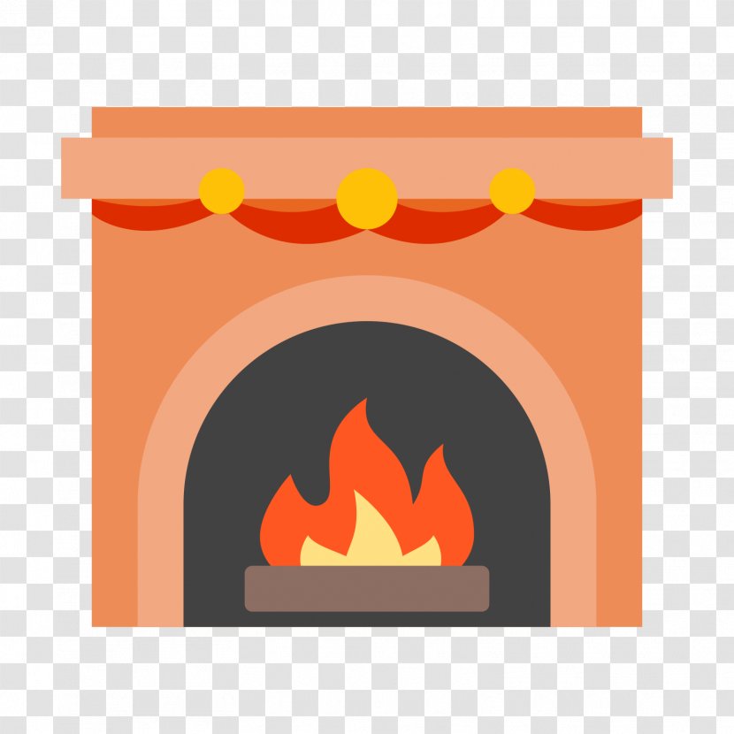 Fireplace Heat - Orange - Stove Transparent PNG