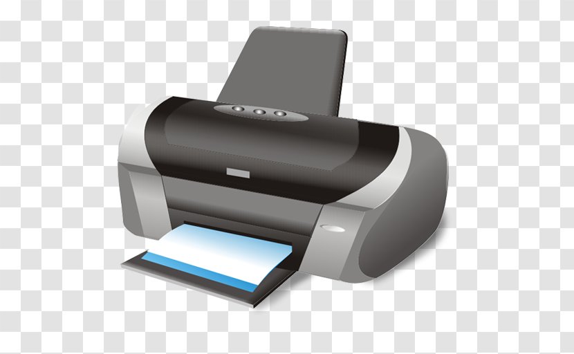Printer Laser Printing - Icon | Large Business Iconset Aha Soft Transparent PNG