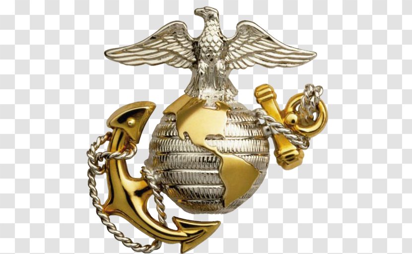 Eagle, Globe, And Anchor United States Marine Corps Warfighting Marines - Metal Transparent PNG