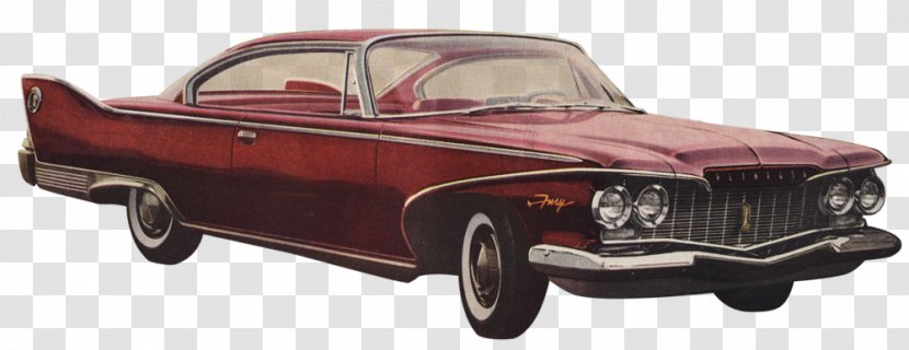 Classic Car Plymouth Fury Mid-size Transparent PNG