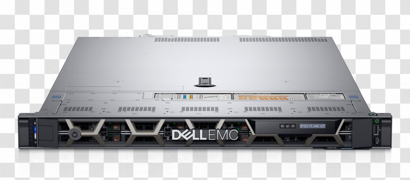 Dell EMC PowerEdge - Stereo Amplifier - R64016 GB RAM2.1 GHz300 HDD Computer Servers Rack UnitComputer Transparent PNG