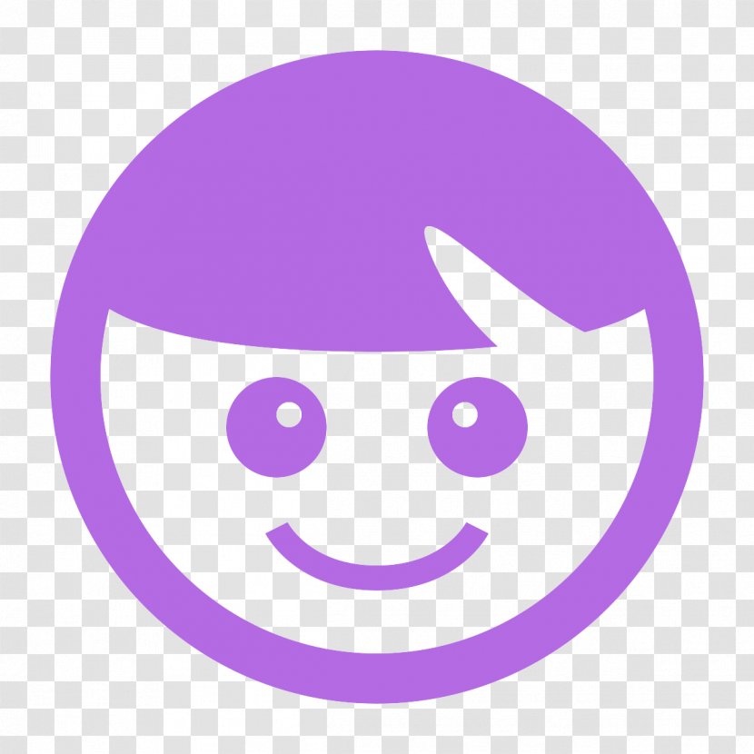 Smiley Emoticon Clip Art - Violet - Itsy Bitsy Transparent PNG