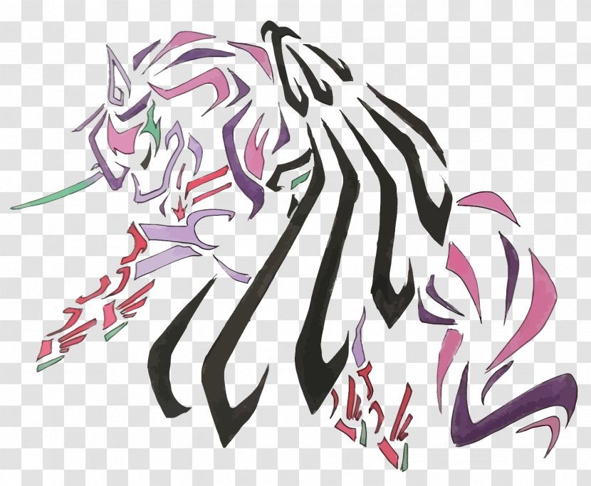 Twilight Sparkle Pegasus Illustration - Unicorn - Vector Lines Transparent PNG