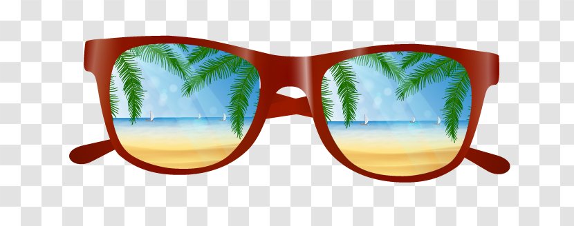 Beach Computer File - Goggles - Vector Sunglasses Transparent PNG