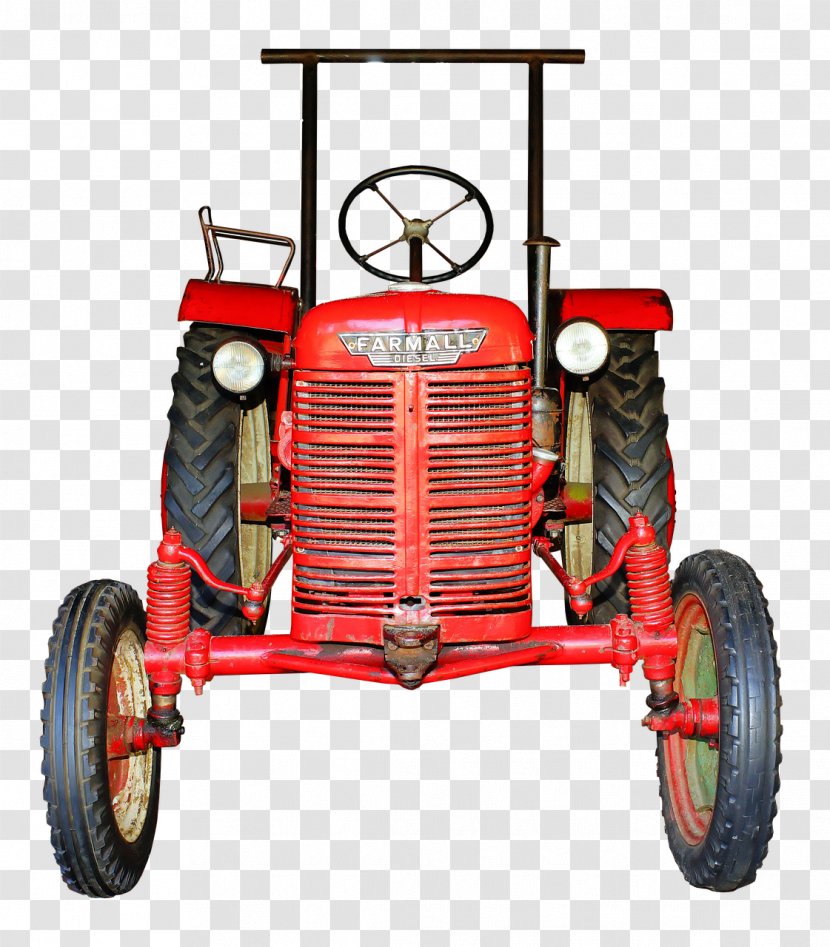 Farmall John Deere Tractor Agriculture - Diesel Fuel Transparent PNG