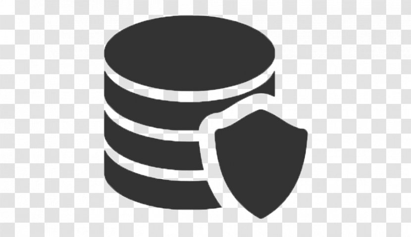 Database Computer Security Clip Art - Black - Data Clipart Transparent PNG