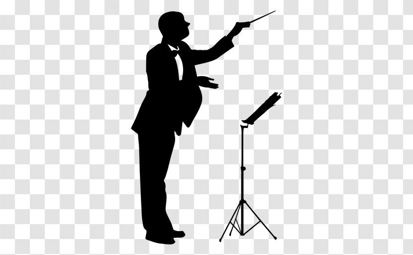 Conductor Stock Photography Silhouette Violin - 85 Transparent PNG