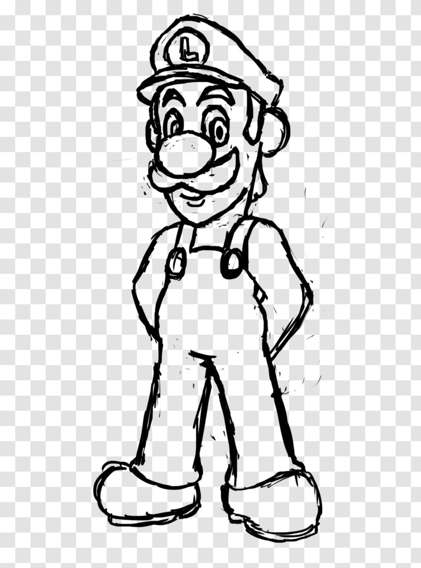 Luigi's Mansion Super Mario Bros. - Flower - Luigi Transparent PNG