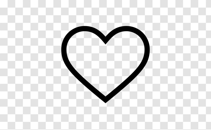 Heart Symbol Clip Art - Silhouette - Heart-tattoo Transparent PNG