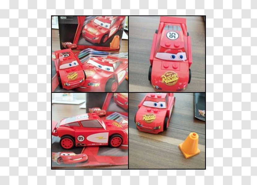 City Car Compact Vehicle Model - Red - Mcqueen Transparent PNG