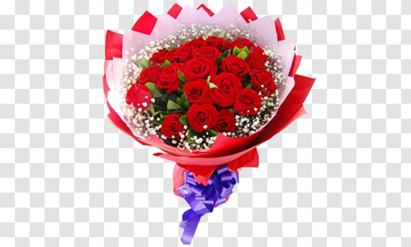Valentines Day Flower Bouquet Rose Gift Transparent PNG