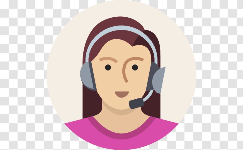 Microphone Headset Avatar - Conversation - Grandmother Transparent PNG