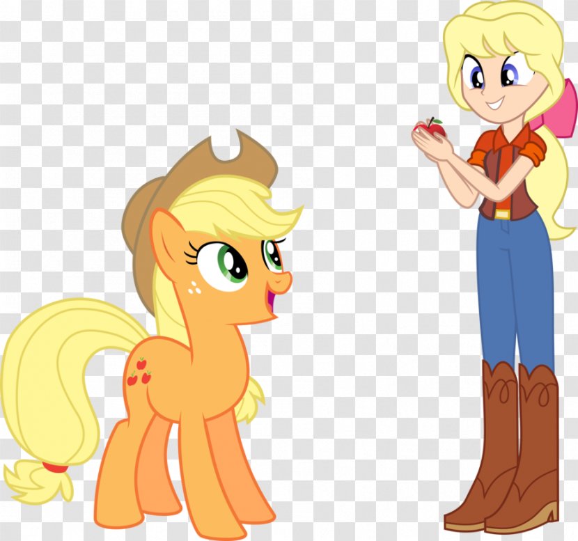 My Little Pony: Equestria Girls Rarity Applejack - Horse - Tunein Transparent PNG