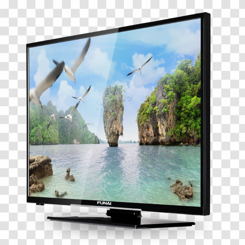 Television Set LED-backlit LCD Funai Light-emitting Diode - Liquidcrystal Display - Led Tv Transparent PNG