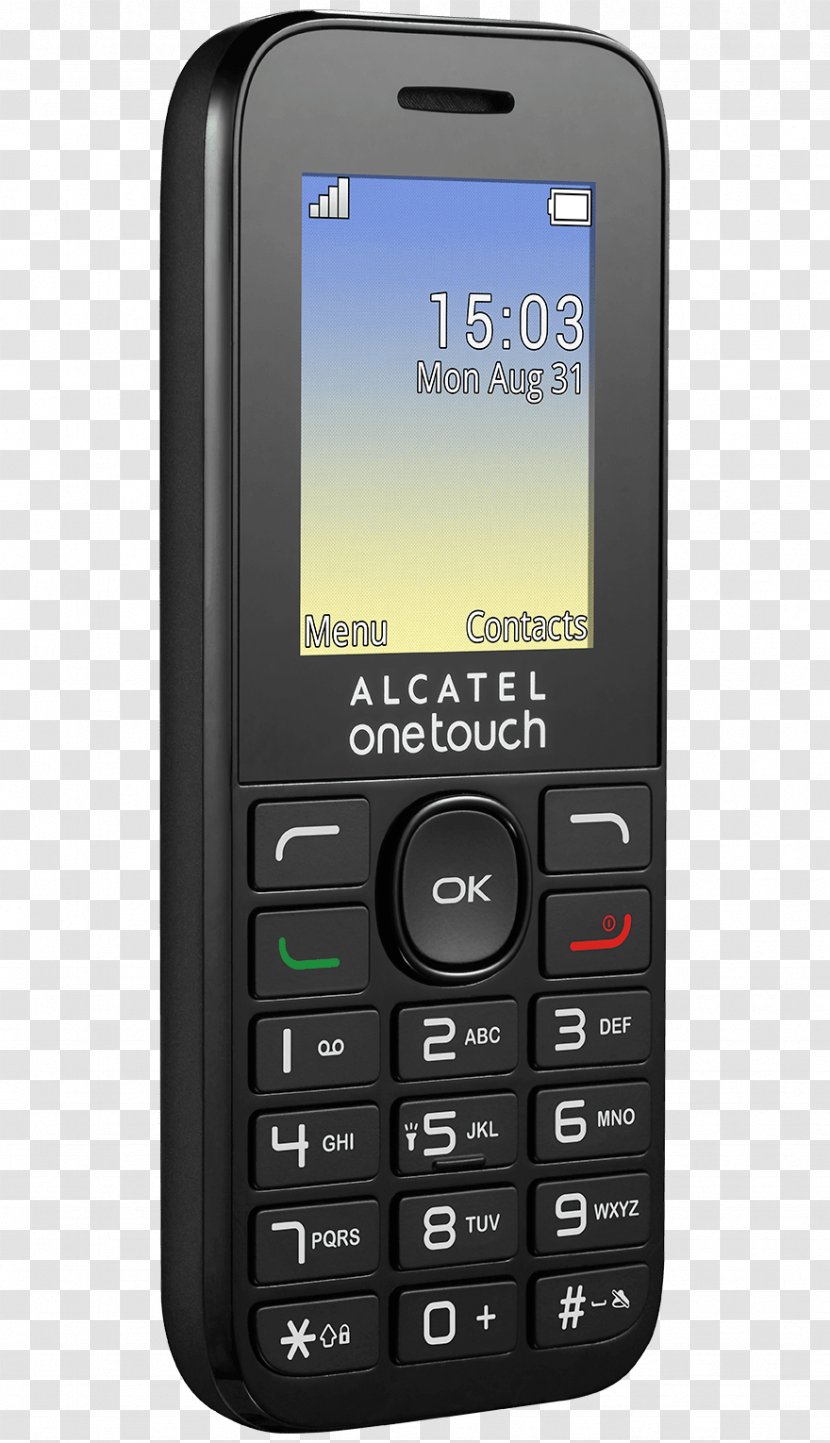 Alcatel Mobile Telephone Dual SIM OneTouch 10.16 1016D - Prepay Phone - Onetouch 1016 Transparent PNG