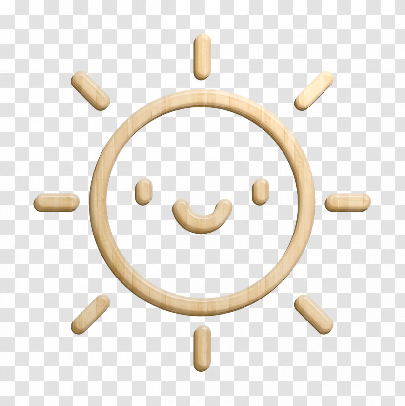 Sunlight Icon Spring Icon Happy Sun Icon Transparent PNG