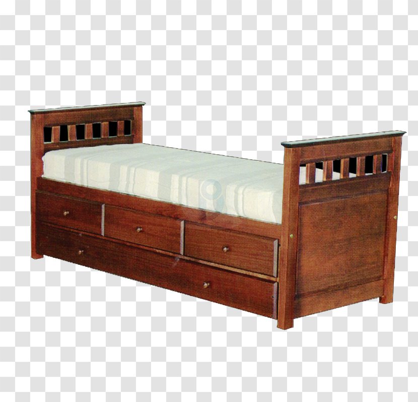 Bed Frame Drawer Furniture Bunk - Silhouette Transparent PNG