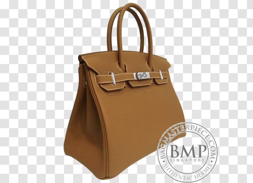 Tote Bag Leather Birkin Messenger Bags - Beige Transparent PNG