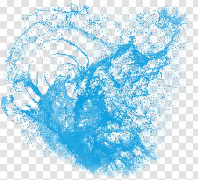 Water Graphic Design - The Effect Of Transparent PNG